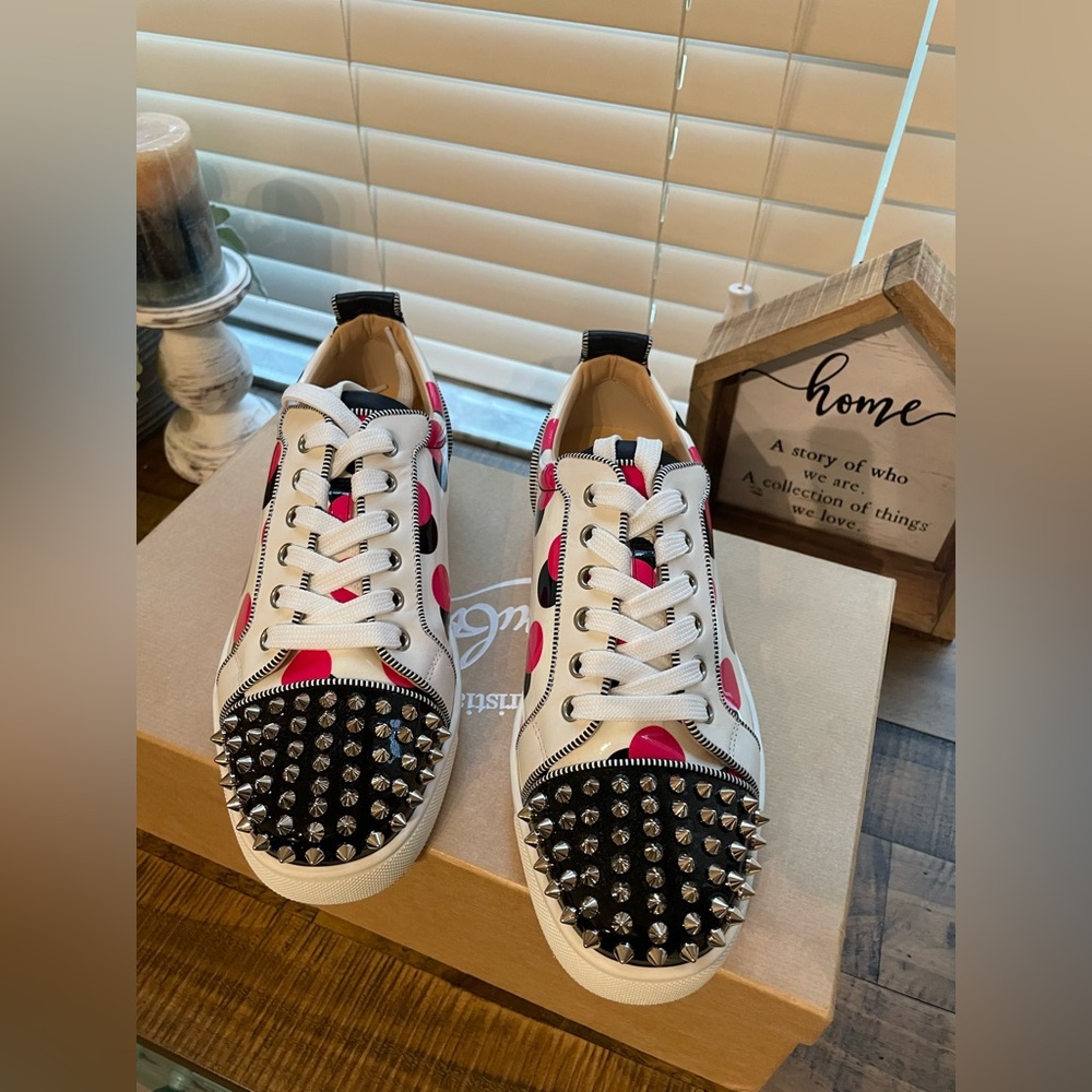 Christian Louboutin Junior Spike Orlato Flat